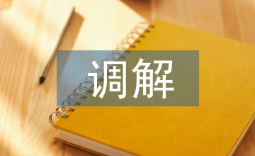 民事經濟糾紛調解協議書