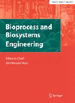 Bioprocess And Biosystems Engineering