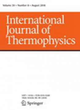 International Journal Of Thermophysics