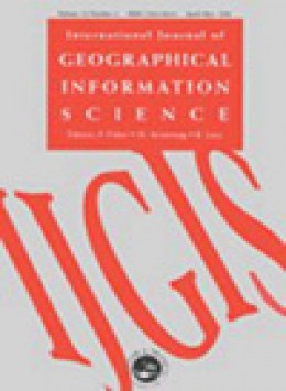 International Journal Of Geographical Information Science