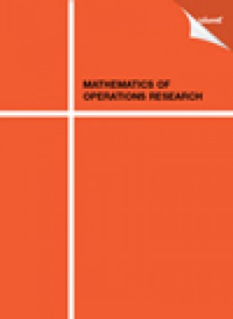 Mathematics Of Operations Research