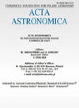 Acta Astronomica