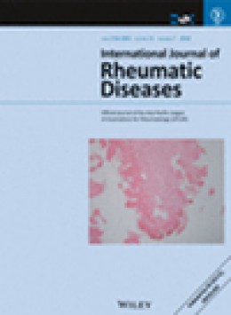 International Journal Of Rheumatic Diseases