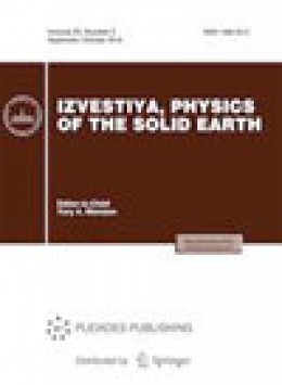 Izvestiya-physics Of The Solid Earth