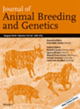 Journal Of Animal Breeding And Genetics