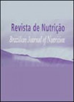 Revista De Nutricao-brazilian Journal Of Nutrition