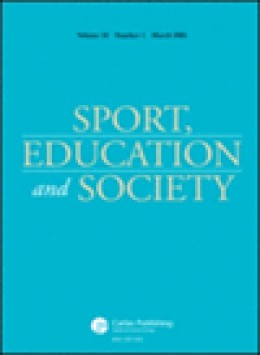 Sport Education And Society