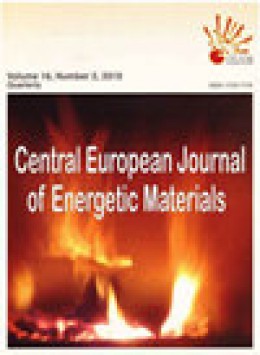 Central European Journal Of Energetic Materials