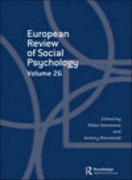 European Review Of Social Psychology