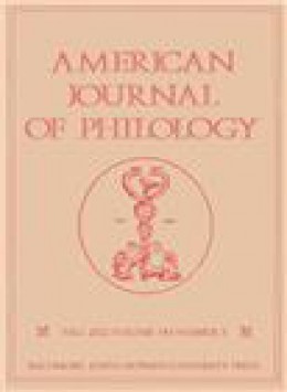 American Journal Of Philology