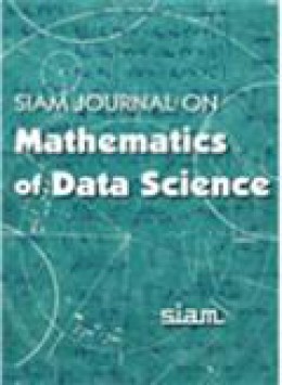 Siam Journal On Mathematics Of Data Science