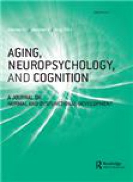 Aging Neuropsychology And Cognition