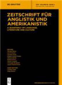 Zeitschrift Fur Anglistik Und Amerikanistik