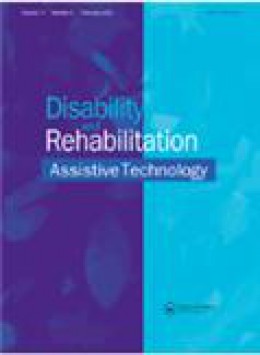 Disability And Rehabilitation-assistive Technology