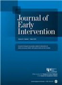 Journal Of Early Intervention