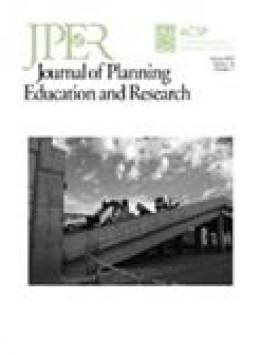 Journal Of Planning Education And Research